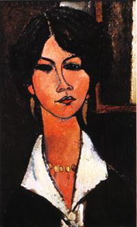 Amedeo Modigliani Almaisa The Algerian Woamn